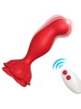 ARMONY ROSA VIBRADOR PLUG ANAL CONTROL REMOTO ROJO