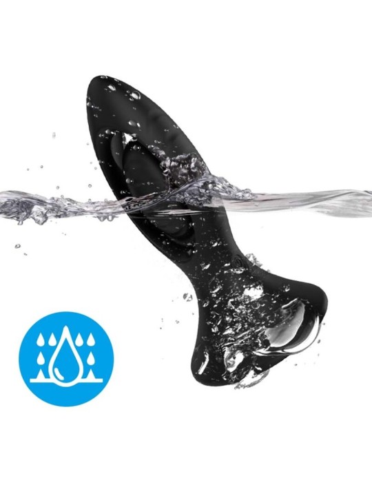 ARMONY VIBRADOR PLUG ANAL SILICONA NEGRO