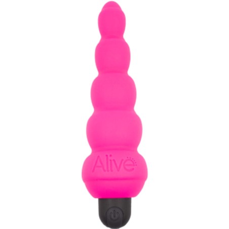 ALIVE LANCE PRO ESTIMULADOR VIBRADOR ANAL ROSA