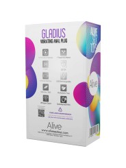 ALIVE GLADIUS PLUG VIBRADOR ANAL