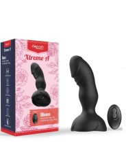 ARMONY EXTREME A BLOOM ROSA VIBRADOR PLUG ANAL CONTROL REMOTO NEGRO