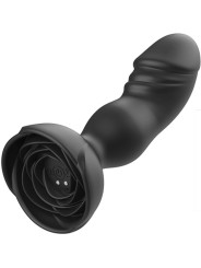 ARMONY EXTREME A BLOOM ROSA VIBRADOR PLUG ANAL CONTROL REMOTO NEGRO