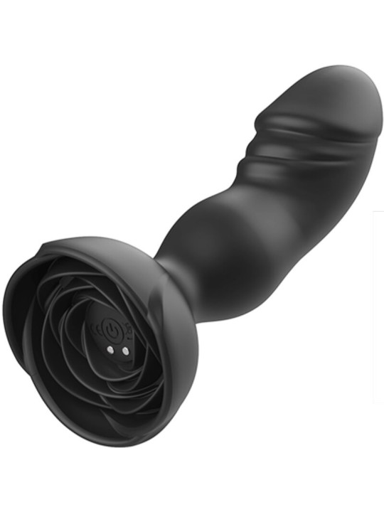 ARMONY EXTREME A BLOOM ROSA VIBRADOR PLUG ANAL CONTROL REMOTO NEGRO