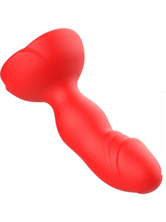 ARMONY EXTREME A BLOOM ROSA VIBRADOR PLUG ANAL CONTROL REMOTO ROJO