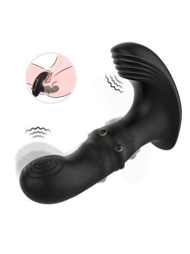 ARMONY VIBRADOR ANAL PROSTATA CONTROL REMOTO NEGRO