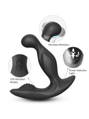 ARMONY BAT KING VIBRADOR ANAL PROSTATA ROTADOR CONTROL REMOTO NEGRO