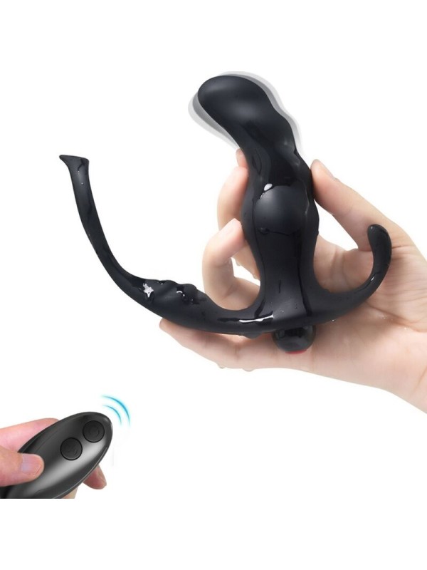 ARMONY KNIGHT VIBRADOR ANAL PROSTATA ANILLO CONTROL REMOTO NEGRO