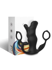 ARMONY KNIGHT VIBRADOR ANAL PROSTATA ANILLO CONTROL REMOTO NEGRO