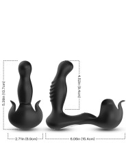 ARMONY SURROUND VIBRADOR ANAL ESTIMULADOR TESTICULOS CONTROL REMOTO NEGRO