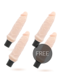 LOVECLONE IVAR SELF LUBRICATION VIBRADOR 20 CM O 37 CM 3 1 GRATIS