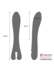BRILLY GLAM RYAN VIBRADOR MANDO CONTROL REMOTO WATCHME