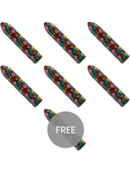 CUSTOM BULLETS BALA RECARGABLE SKULL 10 INTENSIDADES 6 1 GRATIS