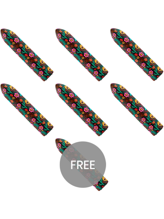CUSTOM BULLETS BALA RECARGABLE SKULL 10 INTENSIDADES 6 1 GRATIS