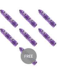 CUSTOM BULLETS BALA RECARGABLE SNAKE LILA 10 INTENSIDADES 6 1 GRATIS