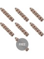 CUSTOM BULLETS BALA RECARGABLE LEOPARD 10 INTENSIDADES 6 1 GRATIS