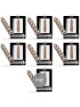 CUSTOM BULLETS BALA RECARGABLE LEOPARD 10 INTENSIDADES 6 1 GRATIS