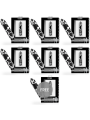 CUSTOM BULLETS BALA RECARGABLE COW 10 INTENSIDADES 6 1 GRATIS