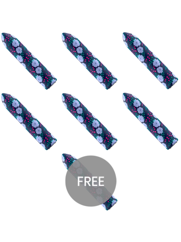 CUSTOM BULLETS BALA RECARGABLE SPRING 10 INTENSIDADES 6 1 GRATIS