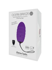 ADRIEN LASTIC OCEAN BREEZE 20 HUEVO VIBRADOR RECARGABLE CONTROL REMOTO VIOLETA