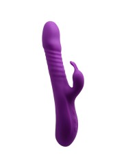 ALIVE ROMAX VIBRADOR RABBIT SILICONA VIOLETA