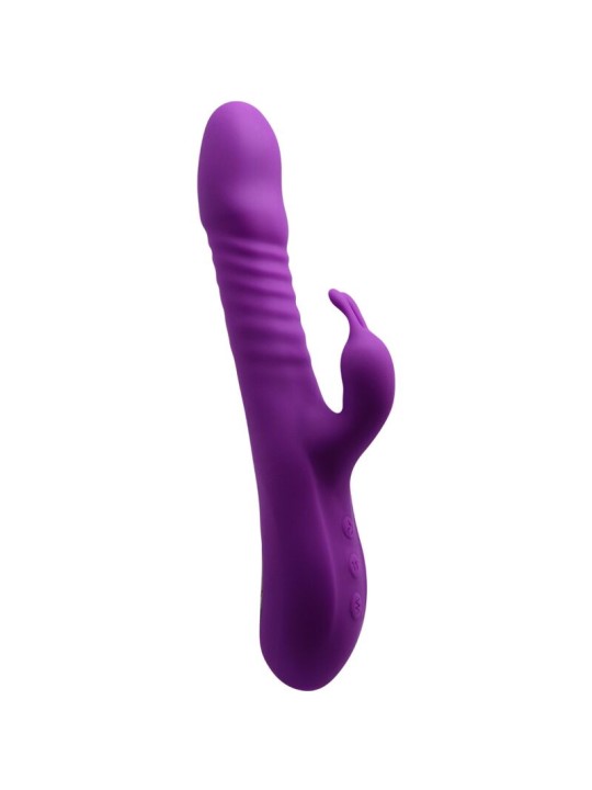 ALIVE ROMAX VIBRADOR RABBIT SILICONA VIOLETA