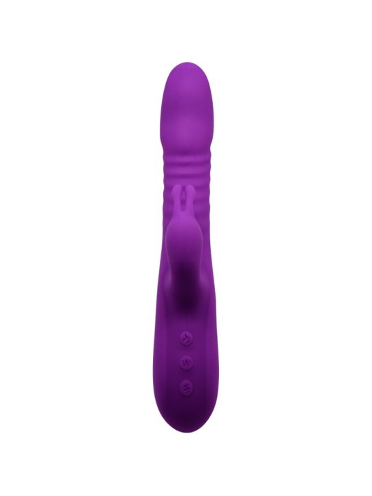 ALIVE ROMAX VIBRADOR RABBIT SILICONA VIOLETA