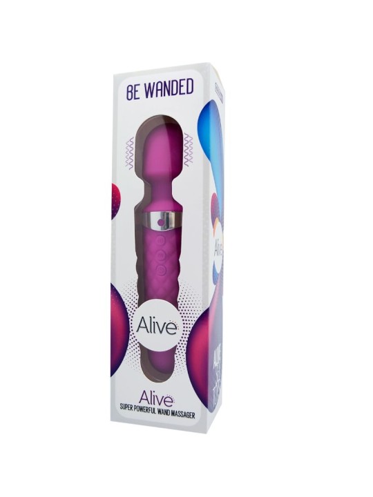 ALIVE BE WANDED MASAJEADOR VIBRADOR VIOLETA