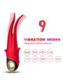 ARMONY SHADOW VIBRADOR PINZA ROJO