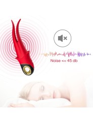 ARMONY SHADOW VIBRADOR PINZA ROJO