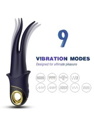 ARMONY SHADOW VIBRADOR PINZA AZUL OSCURO