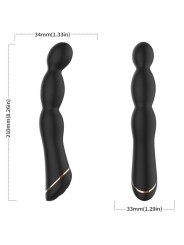 ARMONY BAMBU VIBRADOR AJUSTABLE NEGRO