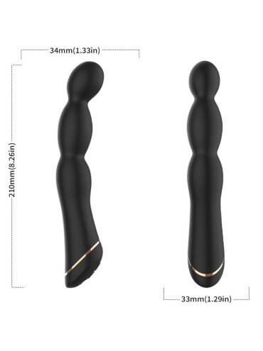 ARMONY BAMBU VIBRADOR AJUSTABLE NEGRO