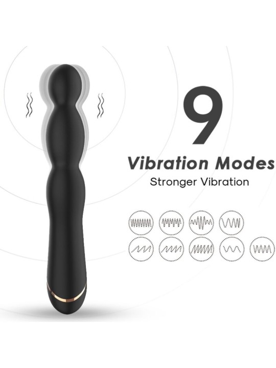ARMONY BAMBU VIBRADOR AJUSTABLE NEGRO