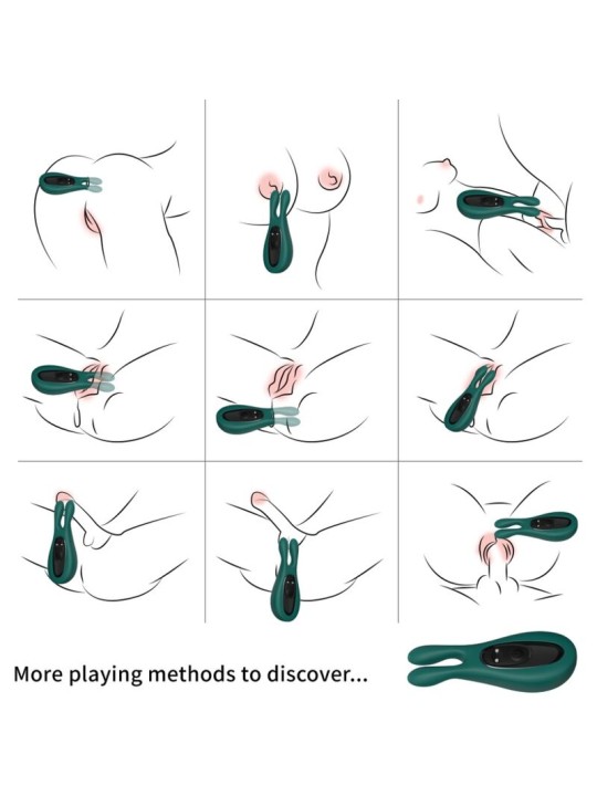 ARMONY ESTIMULADOR VIBRADOR RABBIT VERDE