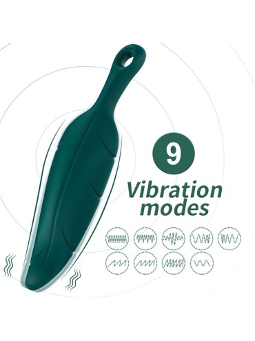 ARMONY ESTIMULADOR VIBRADOR HOJA VERDE