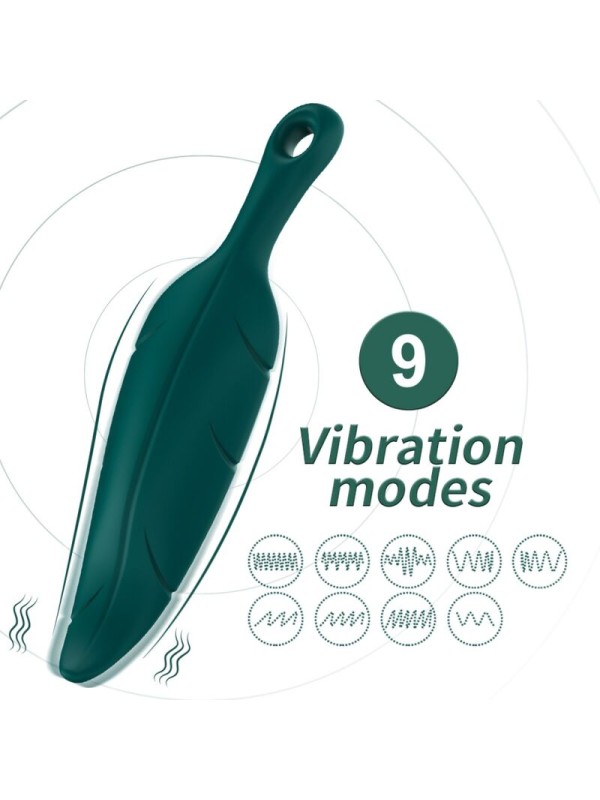 ARMONY ESTIMULADOR VIBRADOR HOJA VERDE