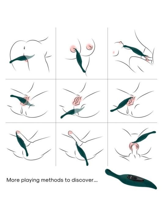 ARMONY ESTIMULADOR VIBRADOR HOJA VERDE