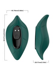 ARMONY ESTIMULADOR VIBRADOR CONTROL REMOTO VERDE