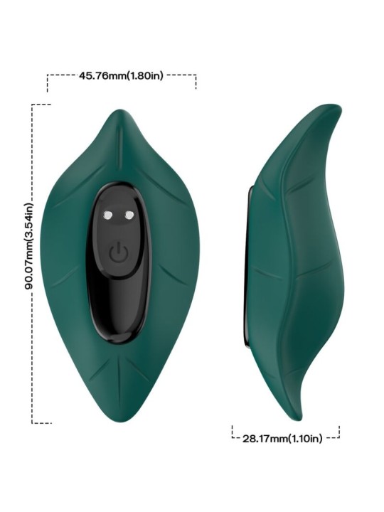 ARMONY ESTIMULADOR VIBRADOR CONTROL REMOTO VERDE