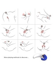 ARMONY SWEETMOON SUCCIONADOR CLITORIS PUNTO G AZUL