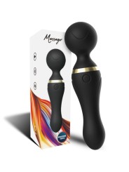 ARMONY FREEZA MASAJEADOR VIBRADOR CABEZA FLEXIBLE NEGRO