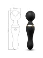 ARMONY FREEZA MASAJEADOR VIBRADOR CABEZA FLEXIBLE NEGRO
