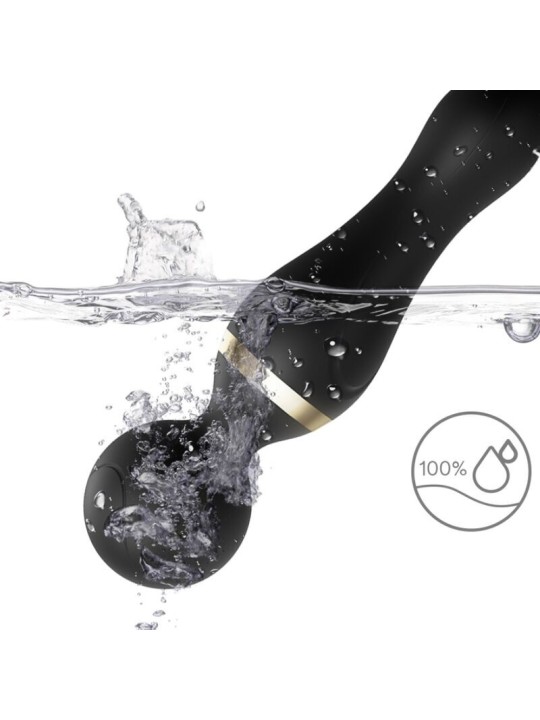 ARMONY FREEZA MASAJEADOR VIBRADOR CABEZA FLEXIBLE NEGRO