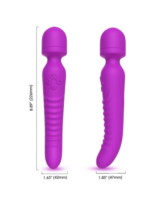 ARMONY MISSION MASAJEADOR VIBRADOR EFECTO CALOR VIOLETA