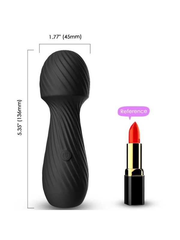 ARMONY DAZZLE MASAJEADOR VIBRADOR PEQUENO NEGRO