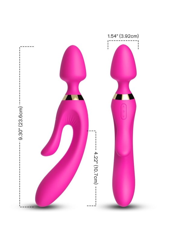 ARMONY MASAJEADOR VIBRADOR RABBIT FUCSIA