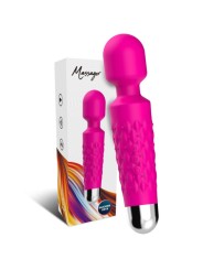 ARMONY POSTMAN MASAJEADOR VIBRADOR CABEZA FLEXIBLE FUCSIA