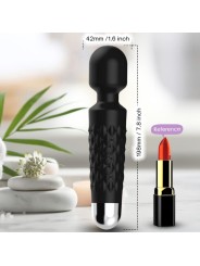 ARMONY POSTMAN MASAJEADOR VIBRADOR CABEZA FLEXIBLE NEGRO