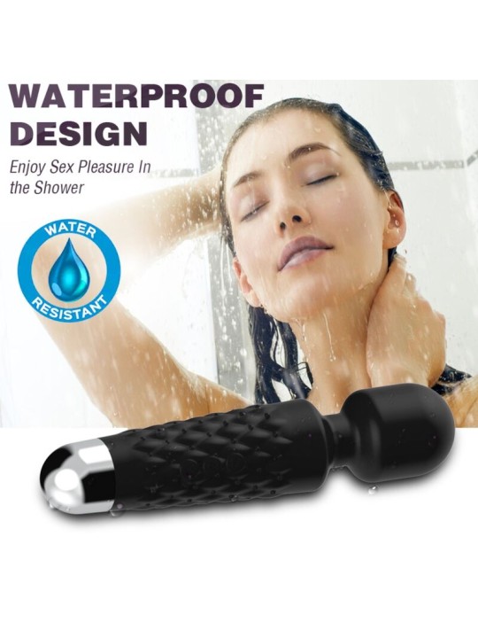 ARMONY POSTMAN MASAJEADOR VIBRADOR CABEZA FLEXIBLE NEGRO