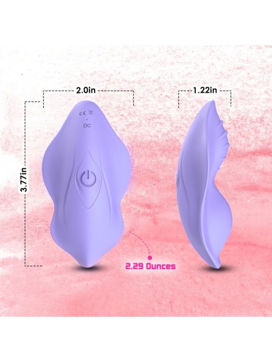 ARMONY WHISPER PANTIES VIBRADOR CONTROL REMOTO VIOLETA